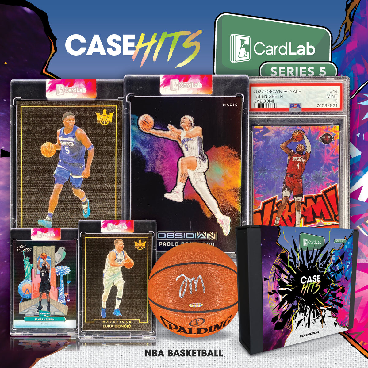 NEW NBA BASKETBALL CASE HITS SERIES 5 LIMITED TO 12 CARDS ONLY